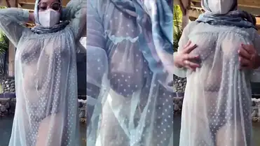 Bokep Jilbab Tante Jilboobs Pamer Toket Transparan
